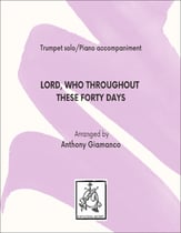 LORD, WHO THROUGHOUT THESE FORTY DAYS P.O.D. cover
